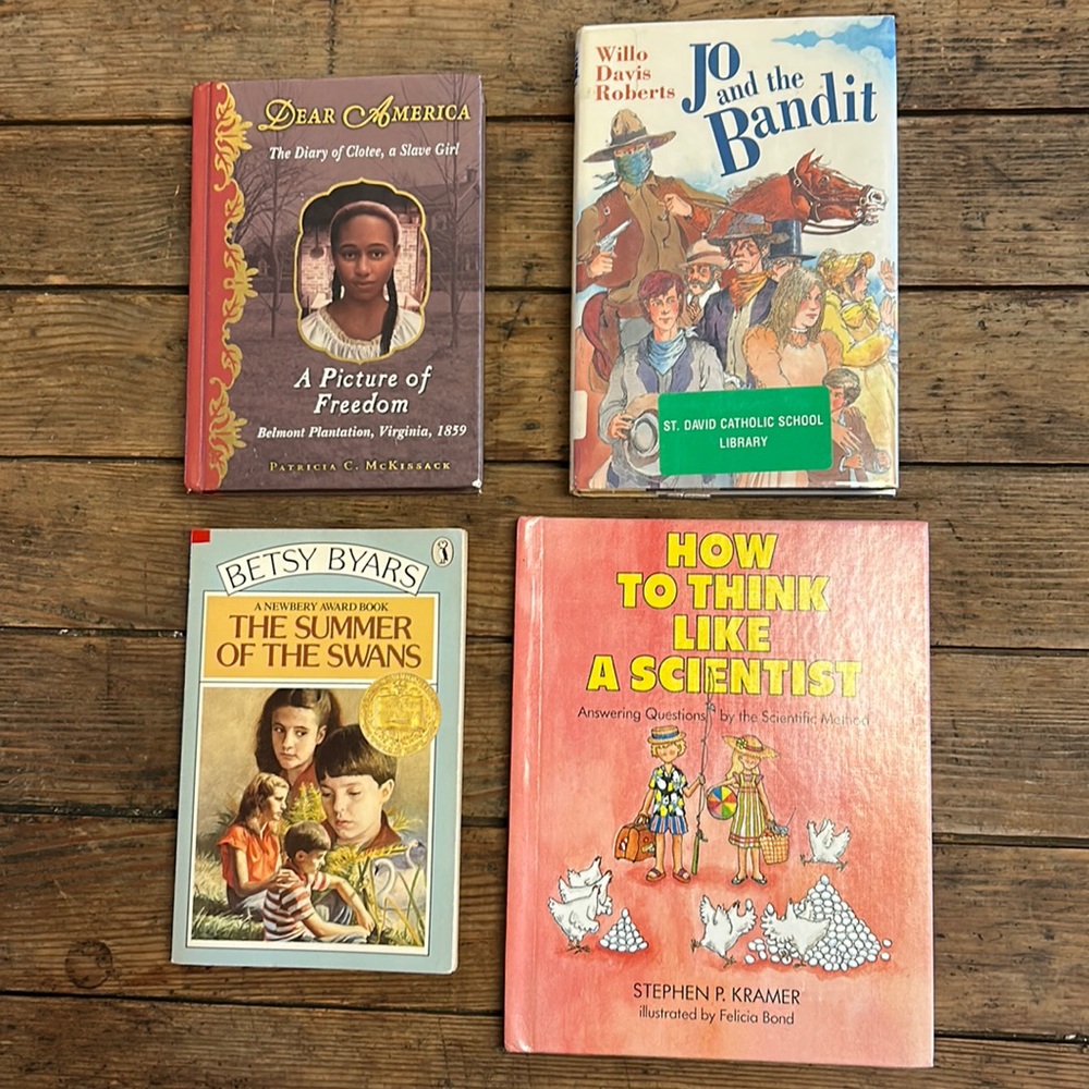 Book set for girls (4 books)